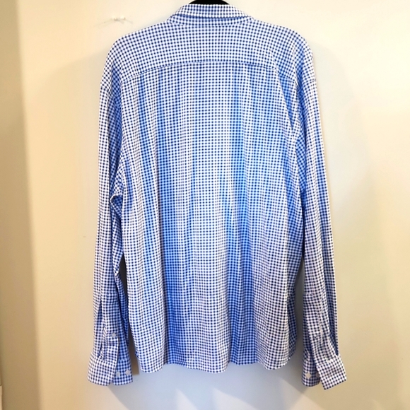 Michael Kors~ Designer Fine Gauge Knit Slim Fit Dress Shirt Size 2XL - Picture 4 of 5